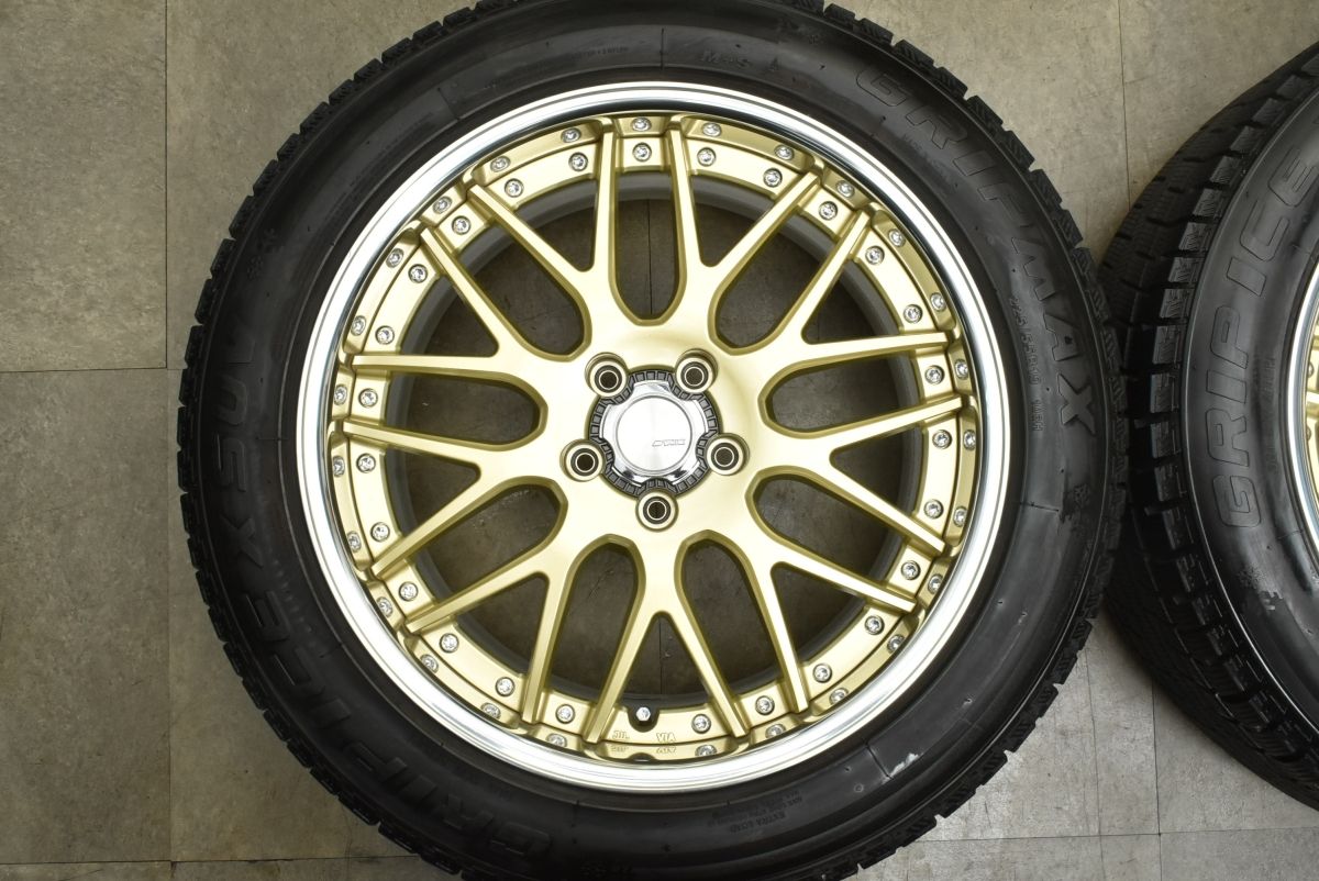  WORK ランベックLM 1 19 in 8 5 45 PCD 114 3 グリップアイスX SUV 225 55 R レクサスNX ハリアー RAV 4 CX レガシィアウトバック 19インチ タイヤ ホイールセット