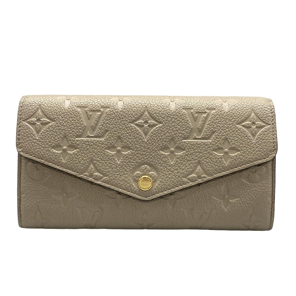 LOUIS VUITTON ルイヴィトン 長財布 モノグラム アンプラント ポルトフォイユサラ M 82256 トゥルトレール レザー 牛革