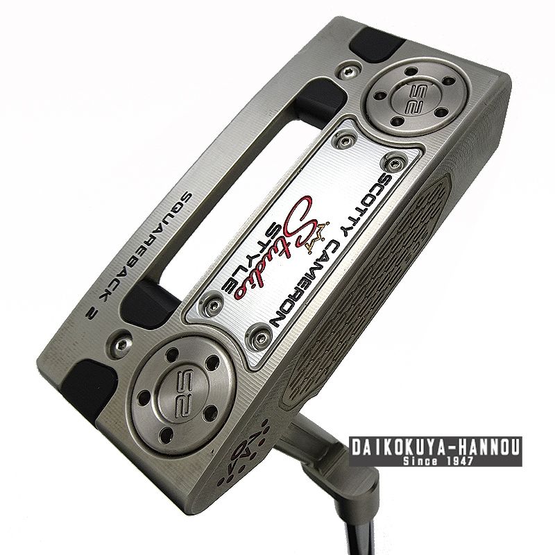 スコッティ キャメロン パター STUDIO STYLE SQUAREBACK 2 38インチ