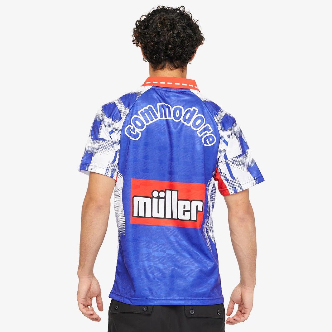 Score Draw レトロ PSG 1992 アウェイ 半袖 ユニフォーム