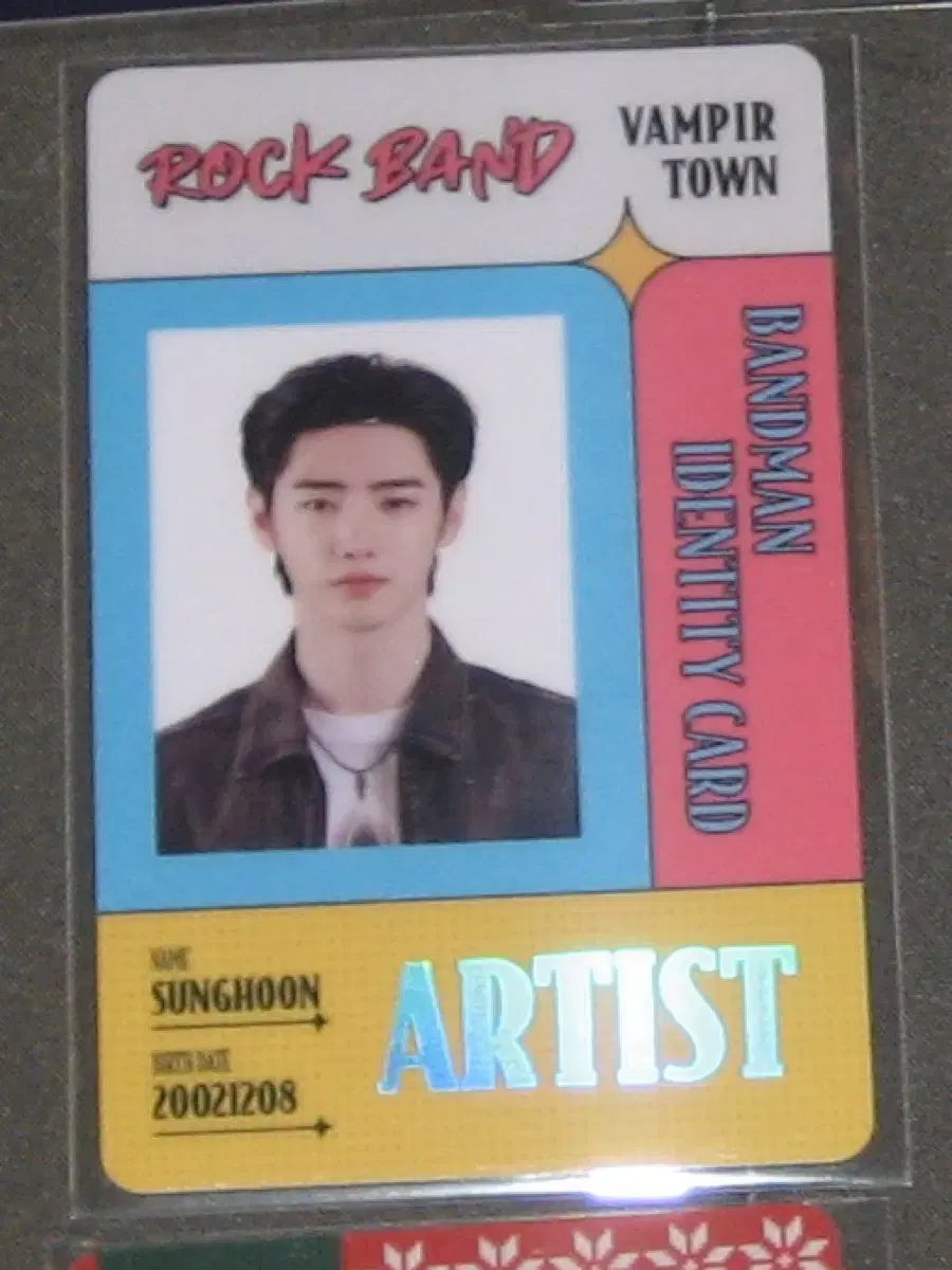 ENHYPEN WORLD ソンフン(SUNGHOON) ロックバンド sp カード トレカ