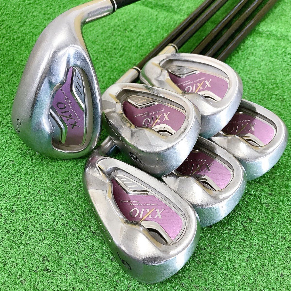 ツ20☆ゼクシオ6本レディースアイアンセット L MP600L XXIO ピンク