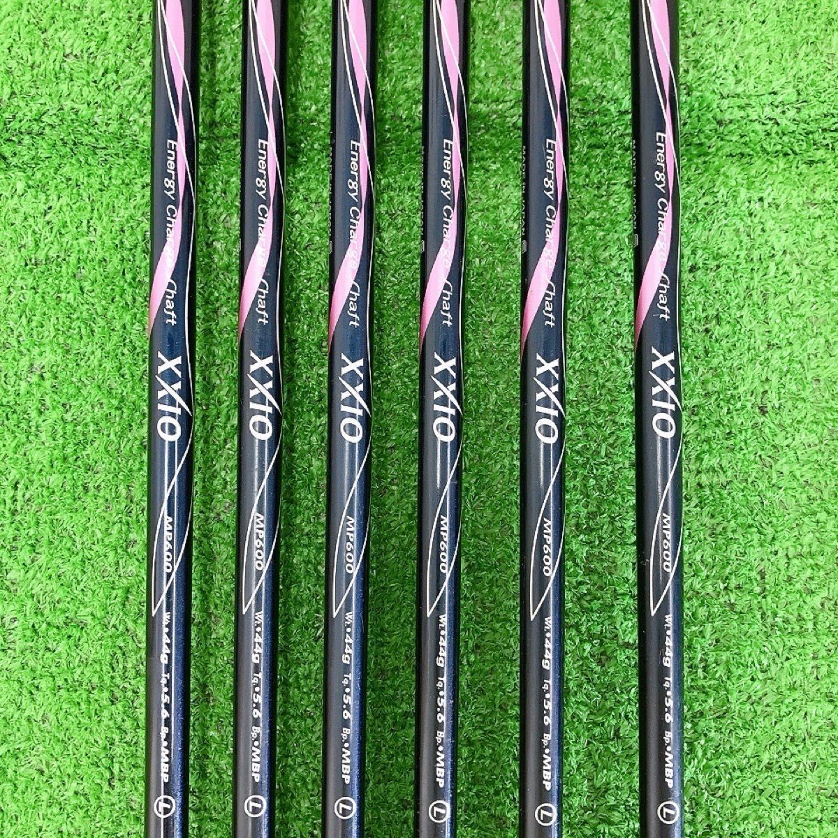 ツ20☆ゼクシオ6本レディースアイアンセット L MP600L XXIO ピンク