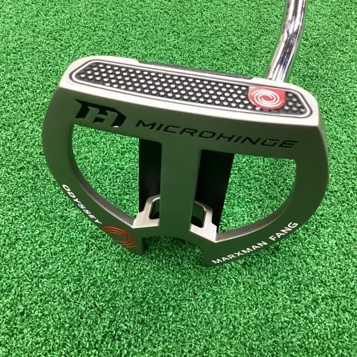【】 オデッセイ MICROHINGE MARXMAN FANG 33インチ パター PT スチール (フレックスその他) メンズ 男性用 右利き 右用 Bランク ゴルフクラブ