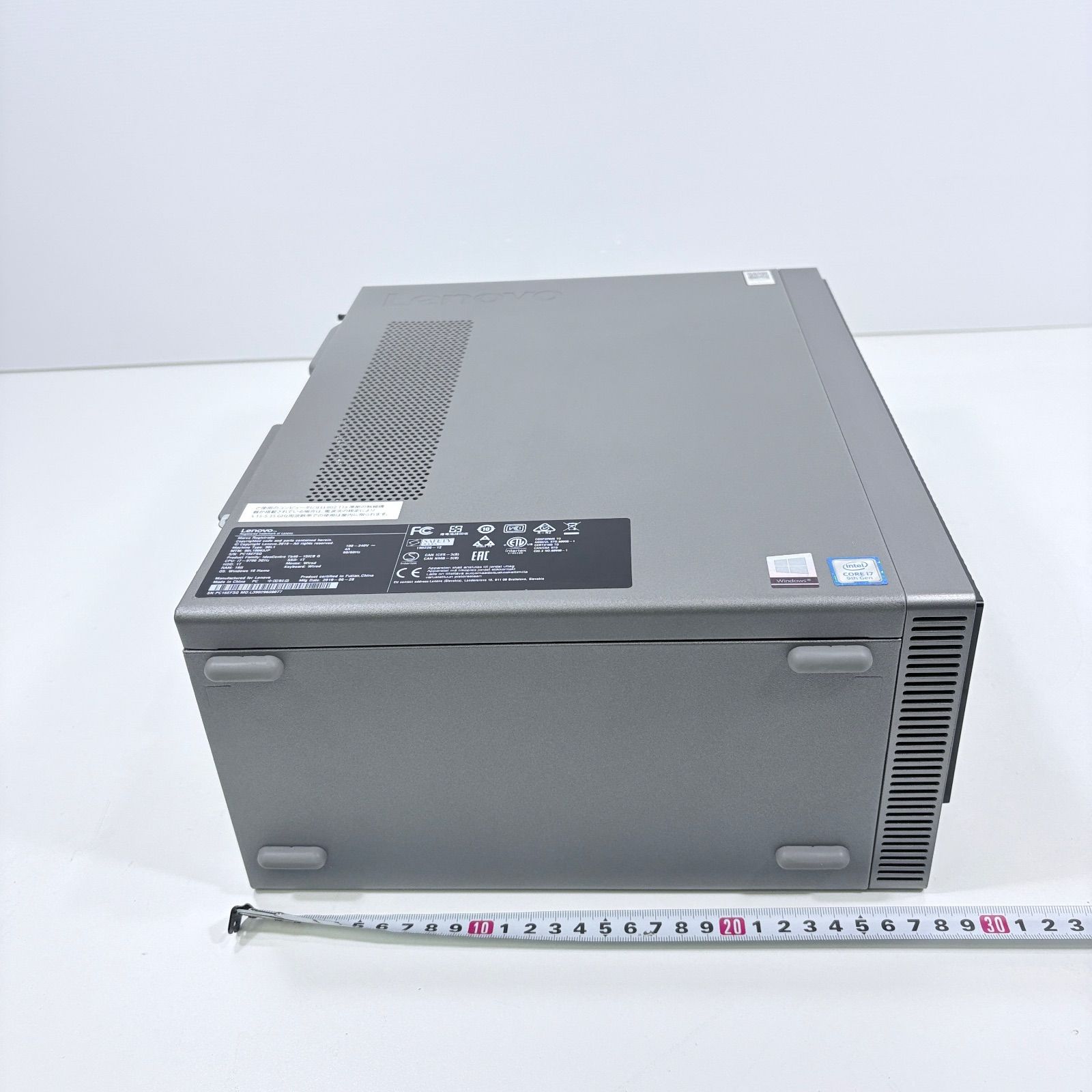 デスクトップPC Core i7 9700 16GB SSD1TB 無線LAN、BT内蔵 ♯1795