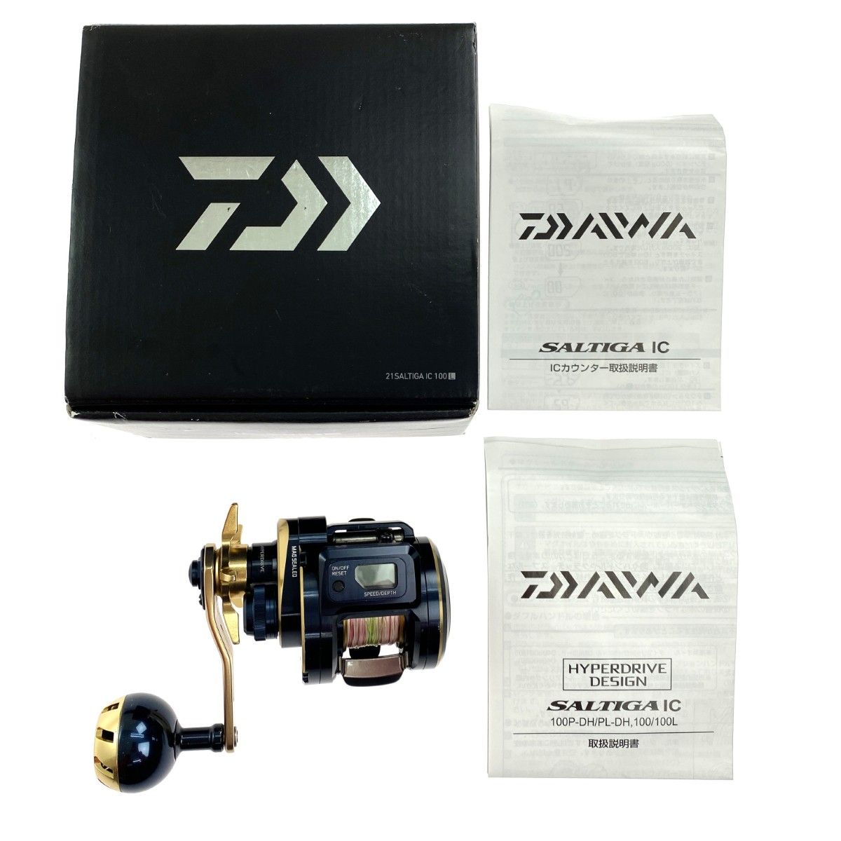 DAIWA ダイワ 21 SALTIGA ソルティガ IC 100L 左巻き 00631503 - メルカリ
