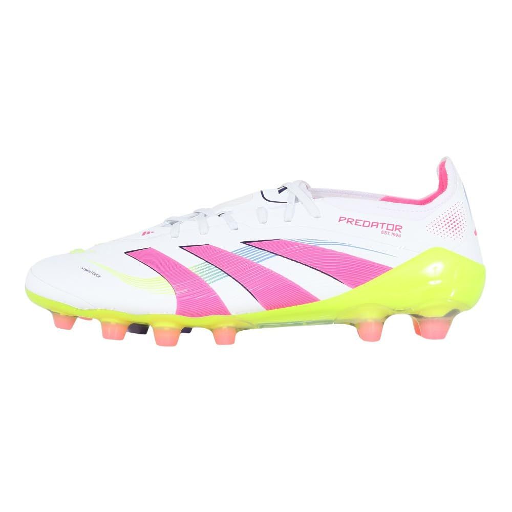 Amazon | アディダス サッカースパイク プレデター アルファスキン エリート HG/AG ジャパン ユニセックス大人 NTM55  フットウェアホワイト/コアブラック/ゴールドメタリック (JR4489) 25.0 cm | adidas(アディダス) | サッカー ユニセックス大人 プレデター アルファスキン エリート HG/AG ジャパン NTM55サッカースパイク