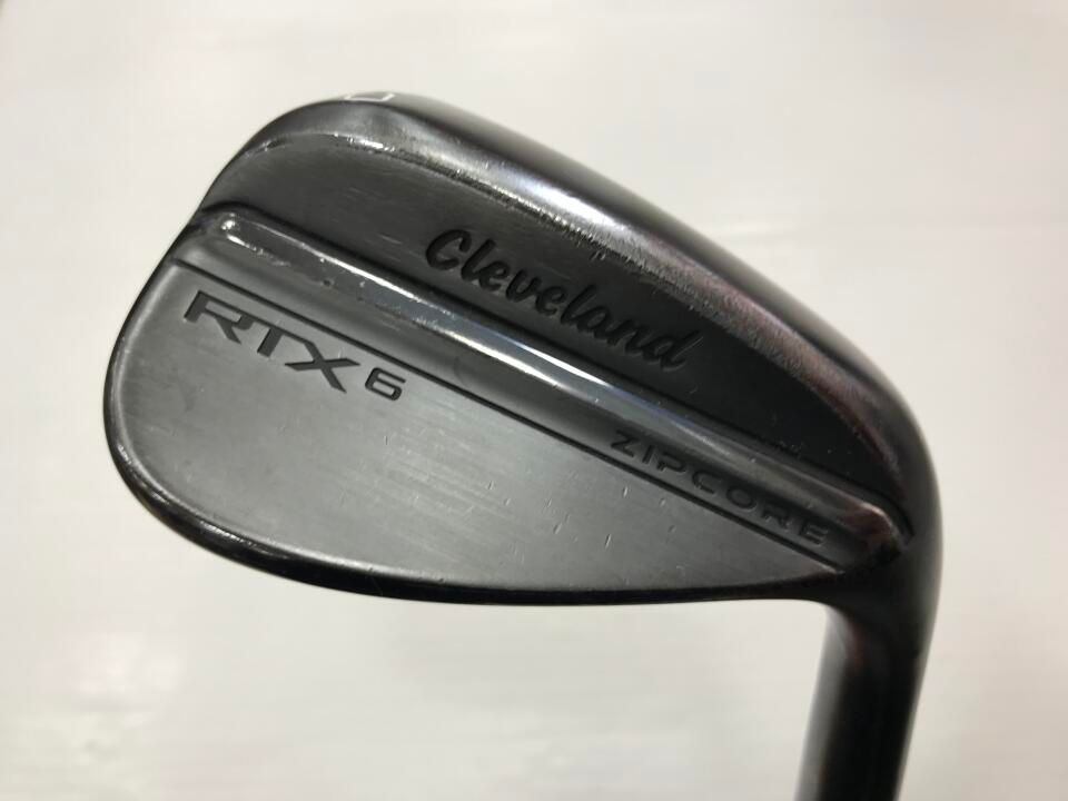 Cleveland RTX 6 48度ウェッジ　ブラックサテン　DG S200 クリーブランド RTX 6 ZIPCORE ブラックサテン 50度 ダイナミック