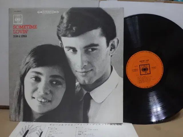 日本 LP Sean And Sonja ー 1966 年 早い Folk