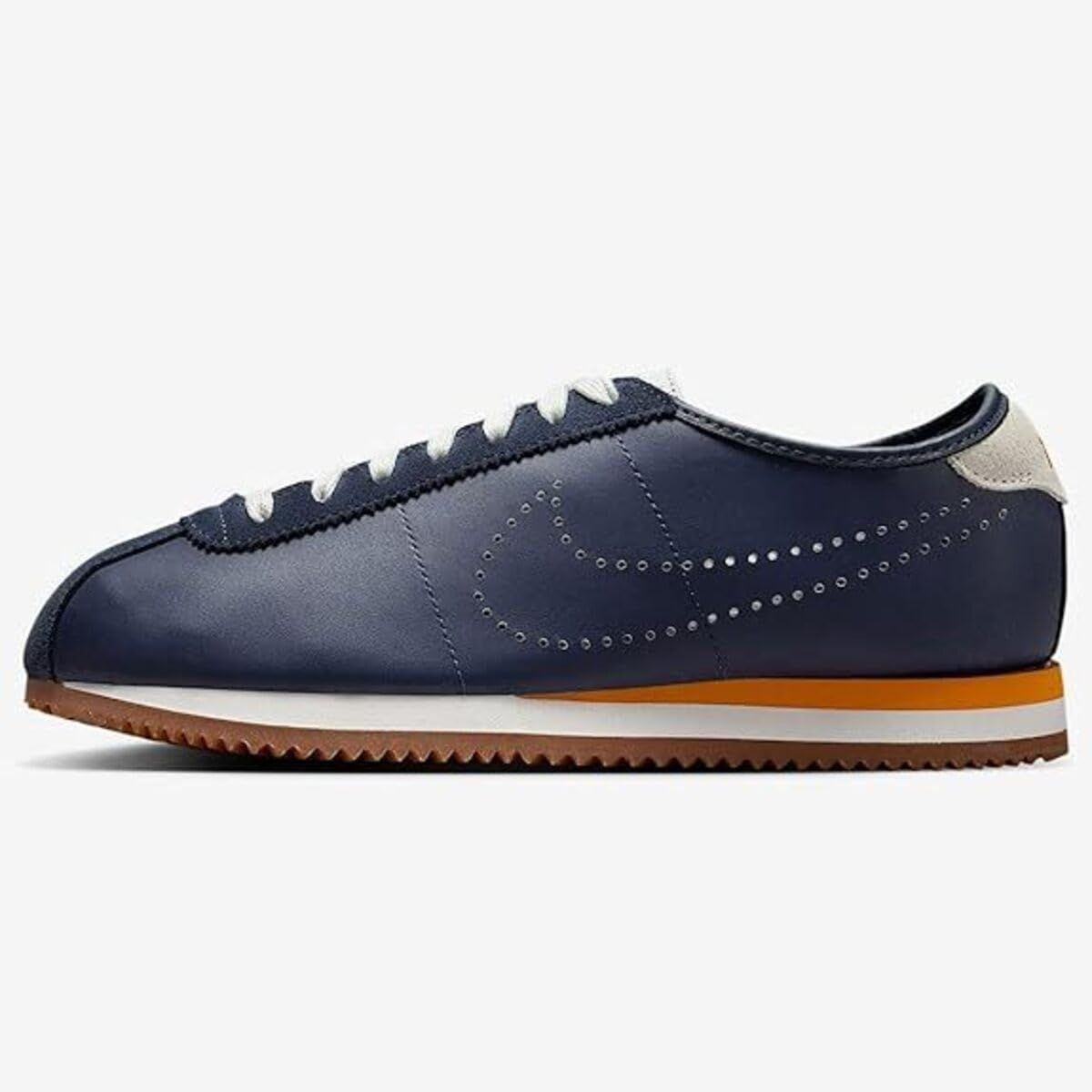 ナイキ コルテッツ レザー W Cortez Leather ミッドナイトネイビー サミットホワイト ガムミディアムブラウン ブライトセラミック HQ 1841-400 23.0 cm