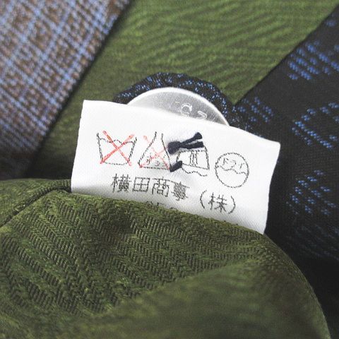 【中古】未使用品 飛天 あいびぶれ ロングコート 薄手 絹 シルク FREE 紺系 ネイビー 日本製 パッチワーク ポケット 飛天 あいびぶれ ロングコート 薄手 絹 シルク FREE 紺系 ネイビー