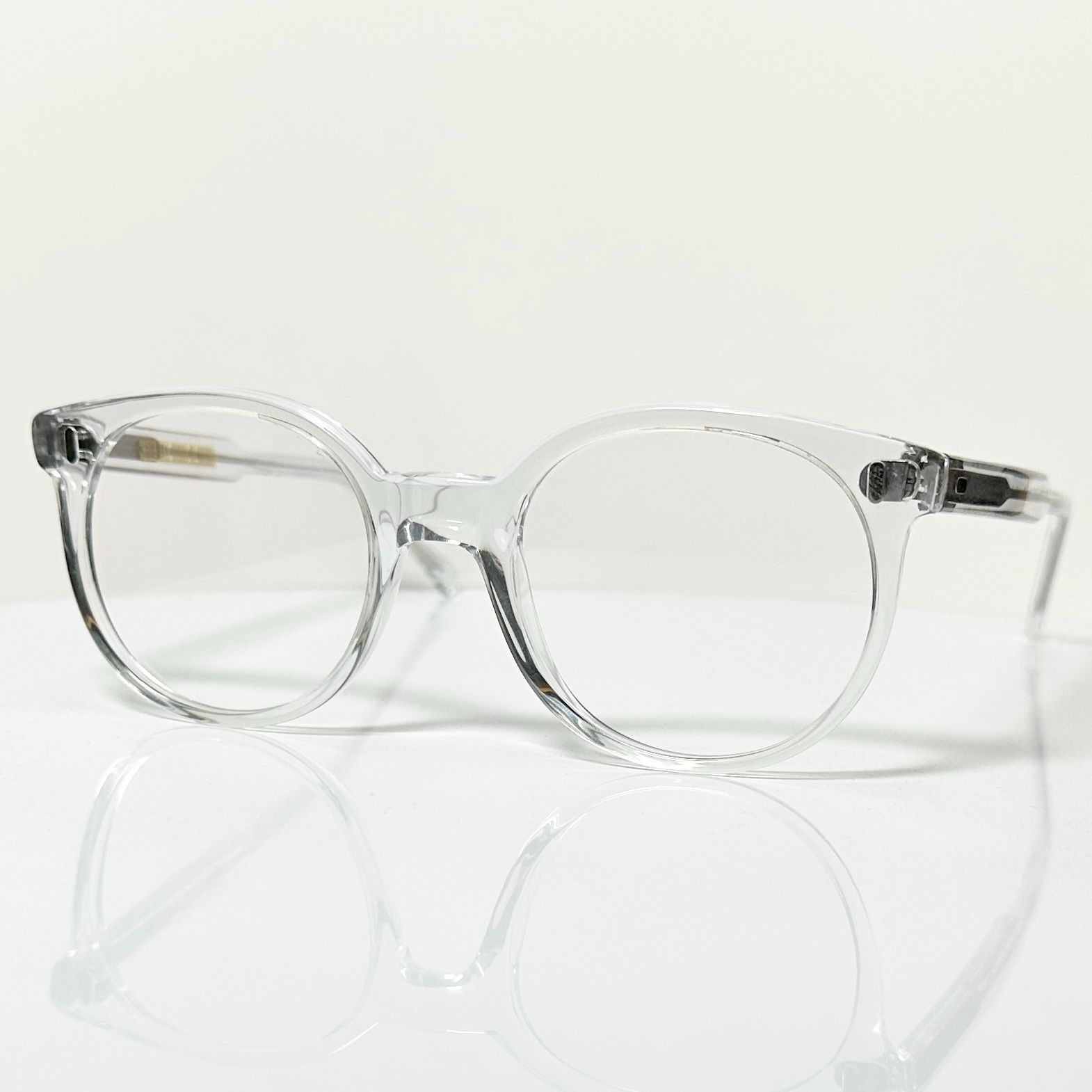 CUTLER AND GROSS 1026 カトラー アンド グロス 英国ブランド 透明 メガネ ケース付き イタリア製