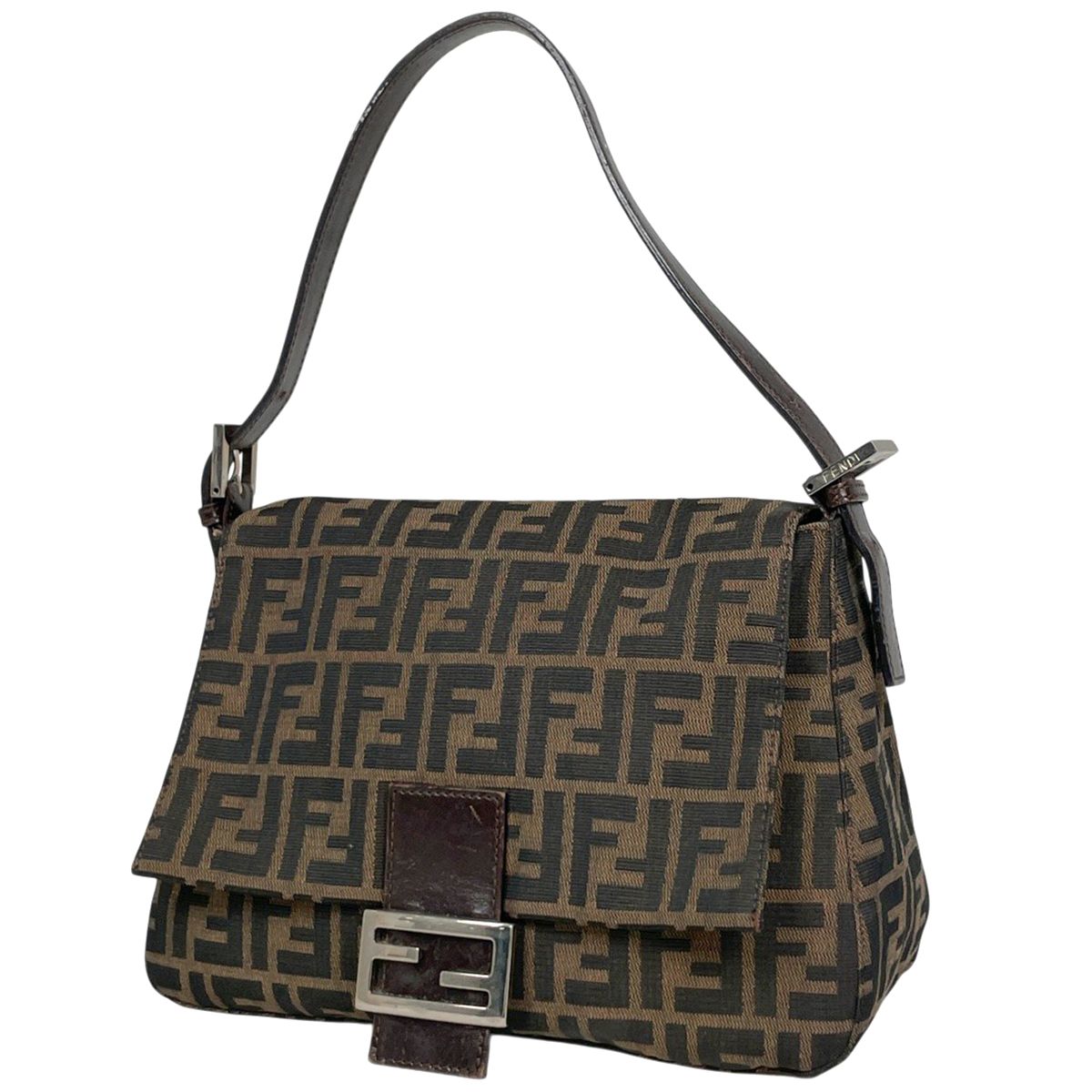 フェンディ FENDI ズッカ柄 ショルダーバッグ ハンドバッグ ワン