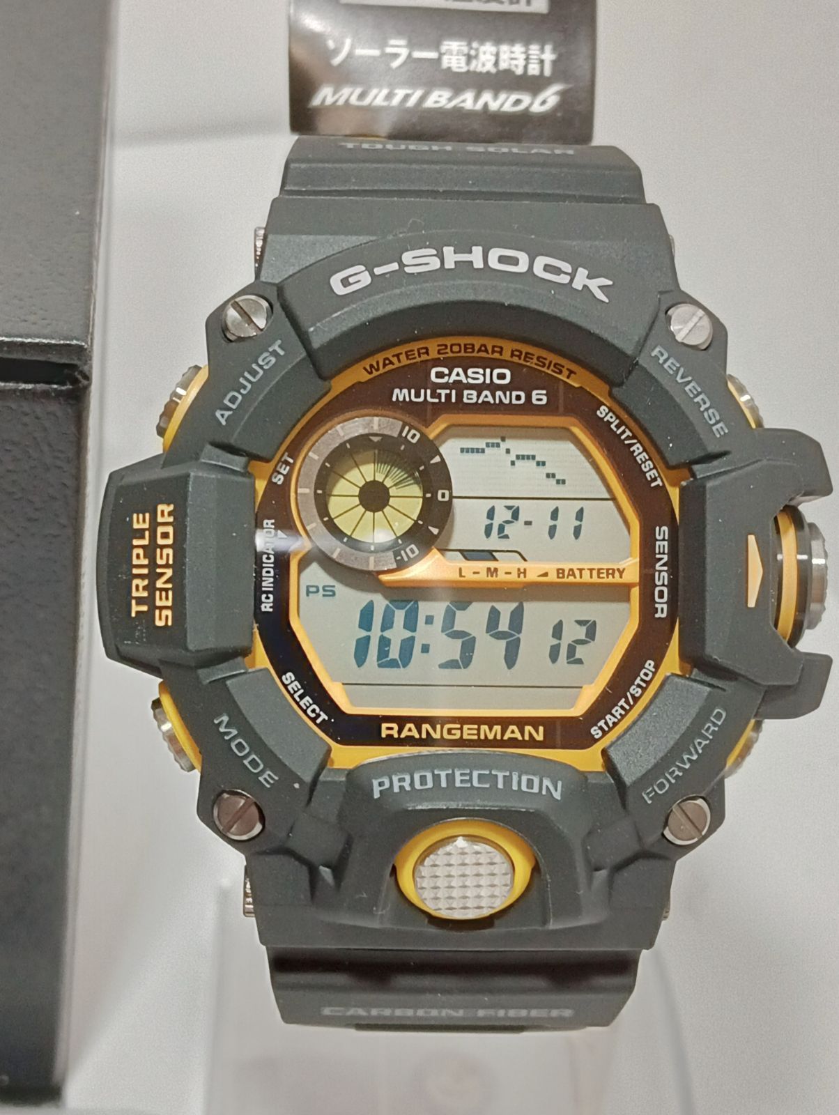 G SHOCK ジーショック腕時計 GW 9400 YJ 1 JF 電波ソーラー エマージェンシー