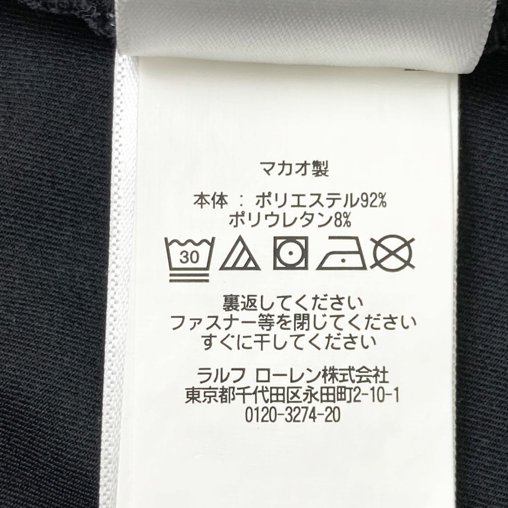 サイズ：S.P RLX ラルフローレン 半袖ポロシャツ 総柄 ブラック系