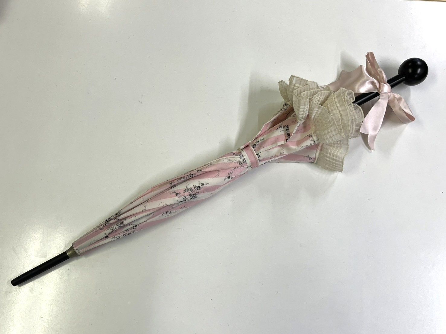 中古】chantal thomass シャンタルトーマス 傘 リボン ピンク - メルカリ