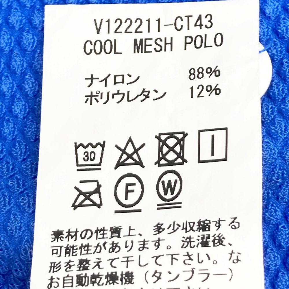 サイズ 2 V 12 ヴィトゥエルヴ 半袖ポロシャツ ブルー系 ゴルフウェア レディース ストスト ソフトスパイク 学生ゴルフ用品