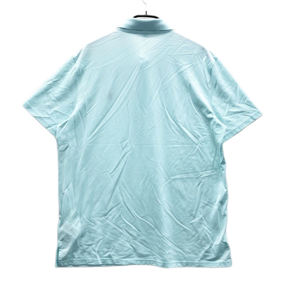 サイズ XL RLX ラルフローレン 半袖ポロシャツ ブルー系 ゴルフウェア メンズ ストスト