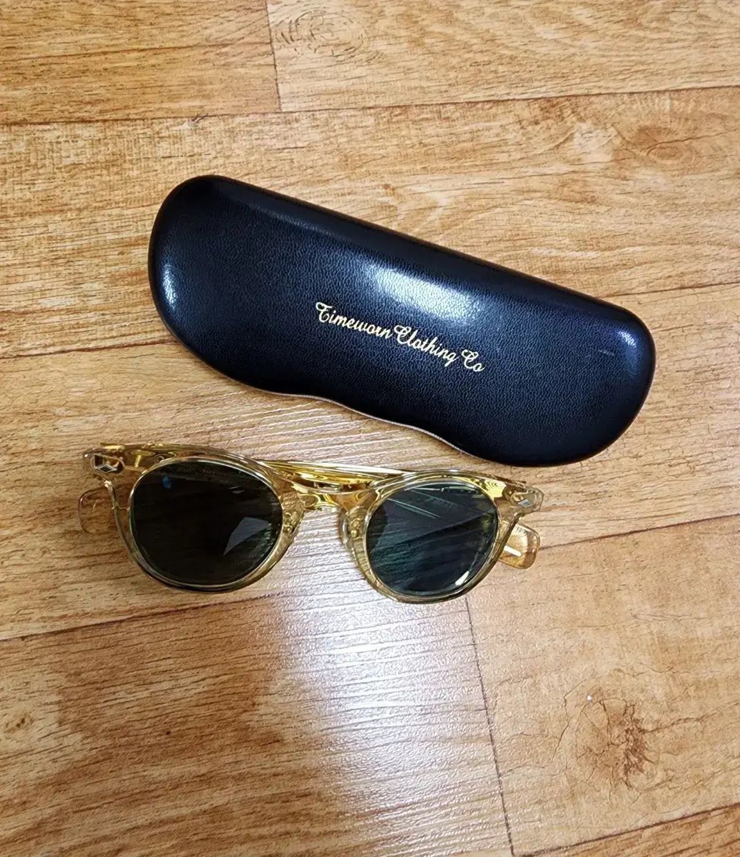 白山眼鏡 TIMEWORN CLOTHING タイムウォーンクロージング ボストン クリアテ メガネ At Last Co アットラスト