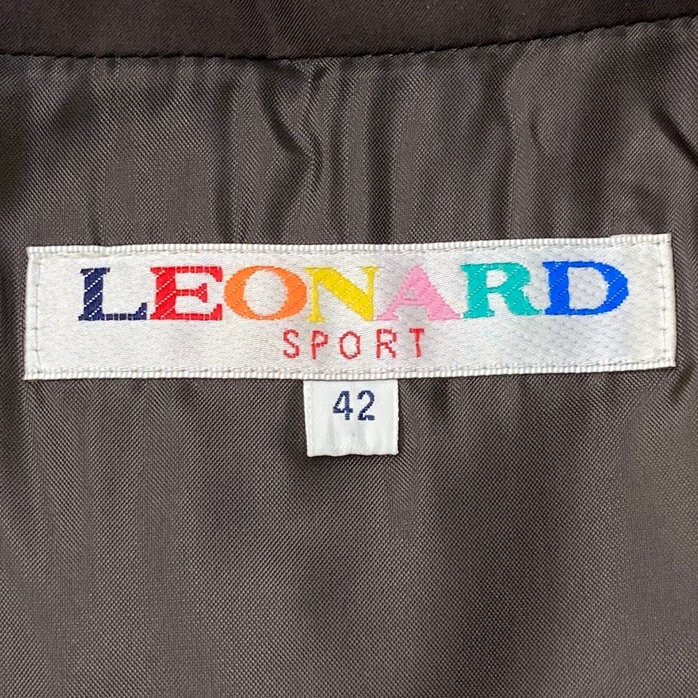 サイズ：42 LEONARD SPORT レオナール スポーツ 2way 中綿