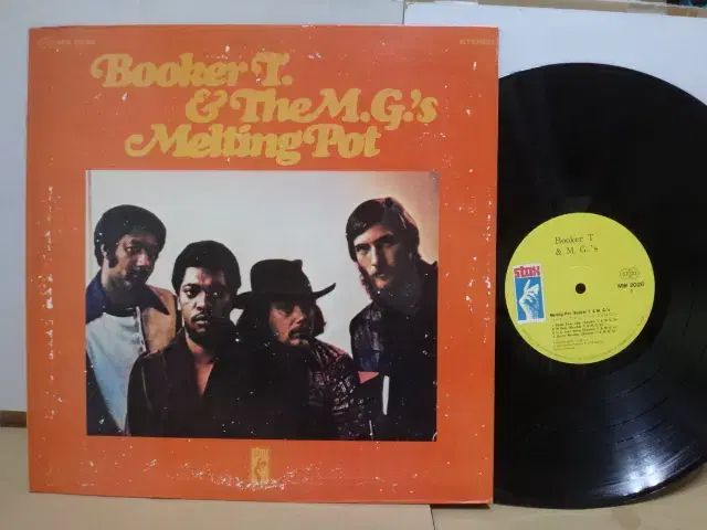 日本 LP Booker T and The MGs ー 1971 年 早い