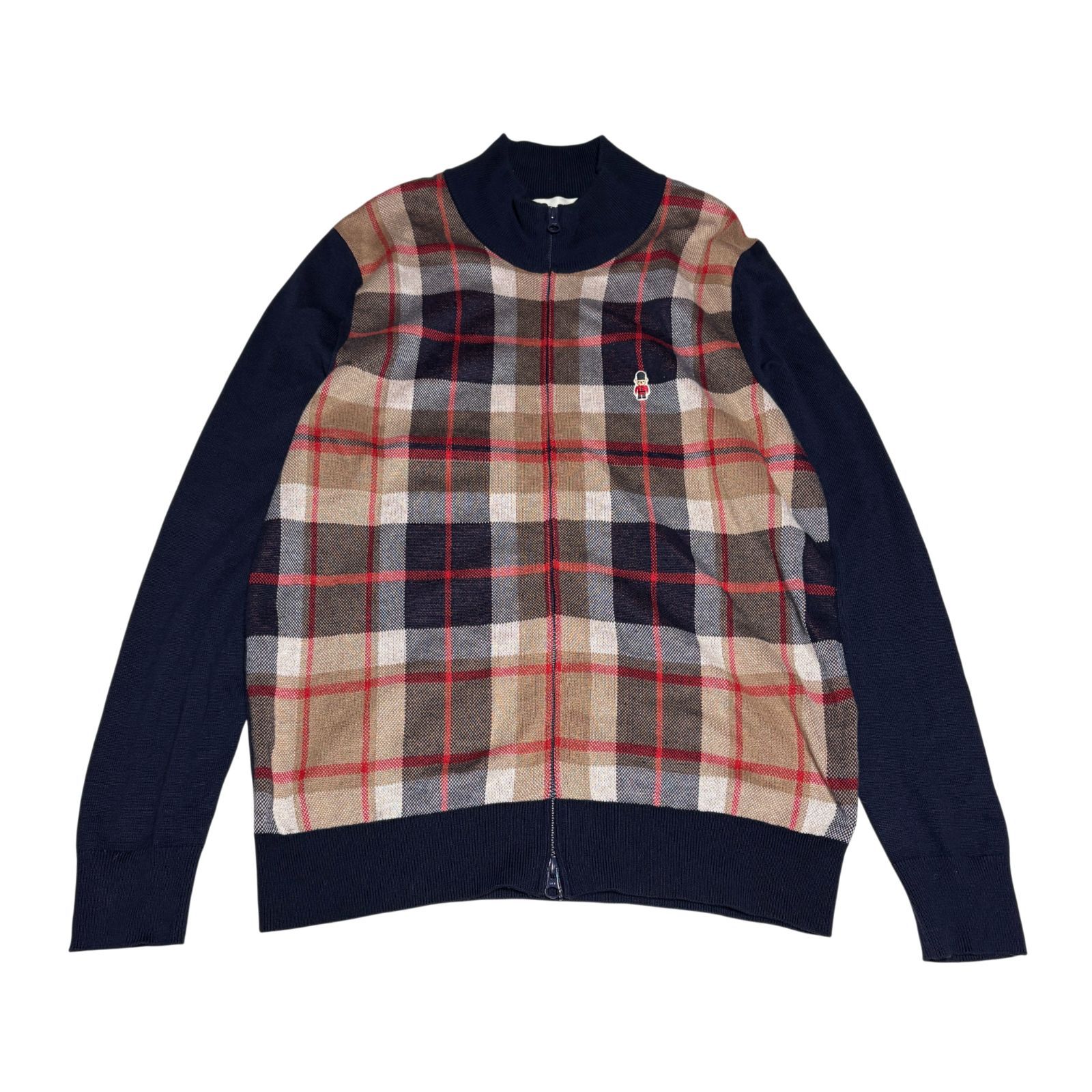 バッキンガムベア × MACKINTOSH PHILOSOPHY ジップアップカーディガン