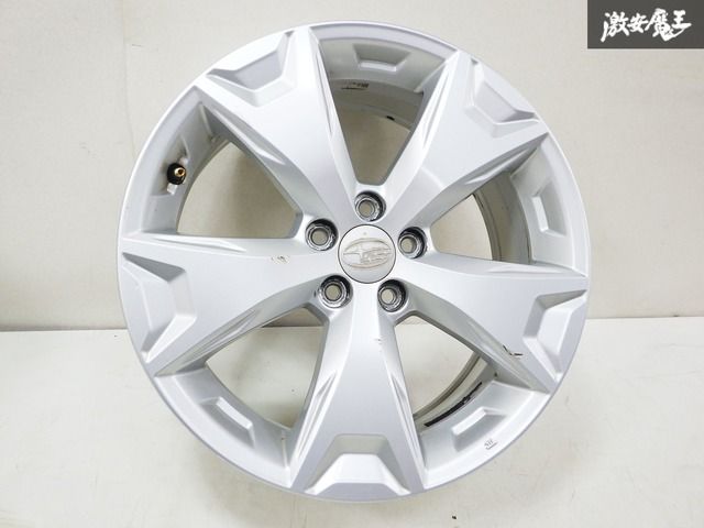 歪み無し！】スバル純正 SJ5 フォレスター ホイール 17インチ 7J +48 5