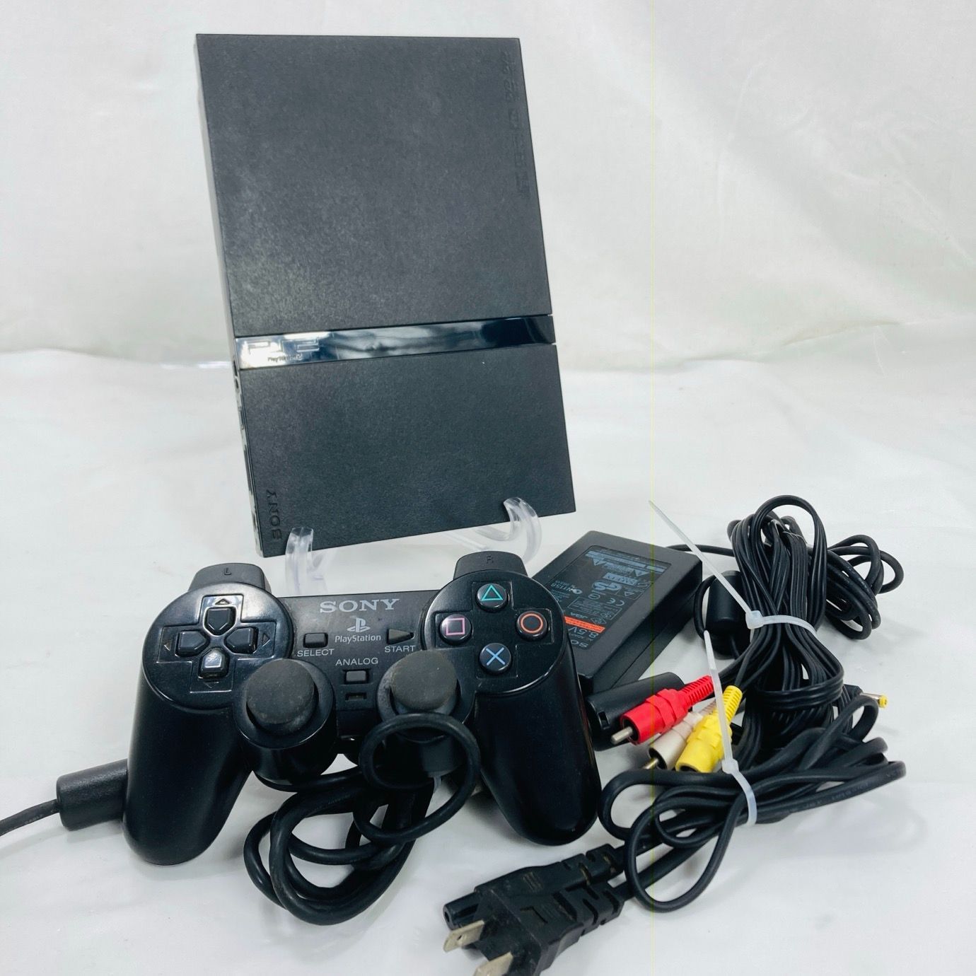 PS2 薄型 プレステ2 プレイステーション2 本体 コントローラ 一式