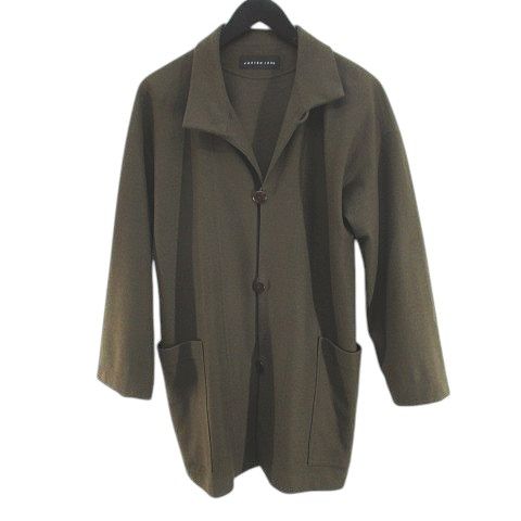 ヨーガンレール JURGEN LEHL ジャケット 薄手 ミディアム丈 茶系