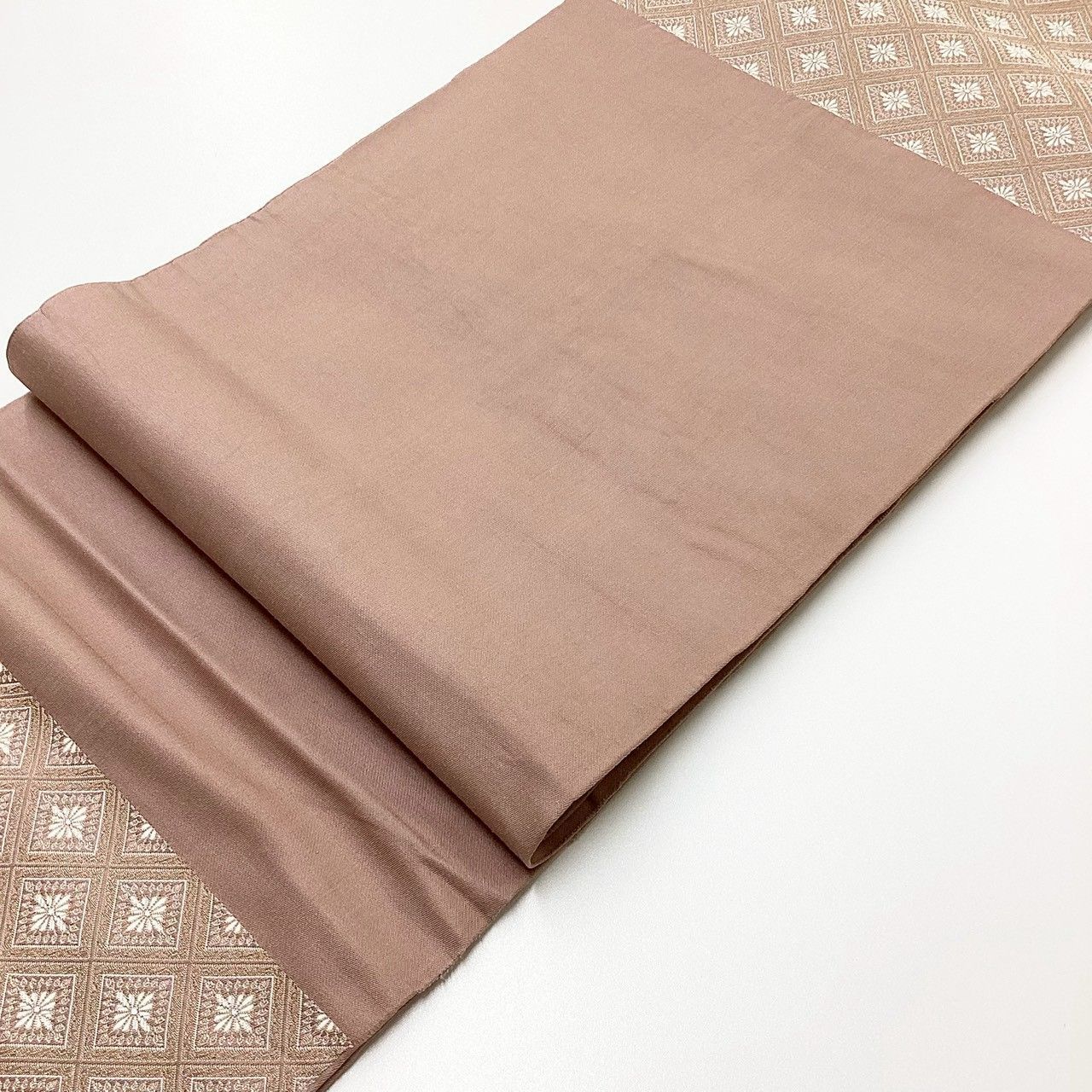 6208］袋帯 花菱文様 六通 正絹 着物 フォーマル - メルカリ