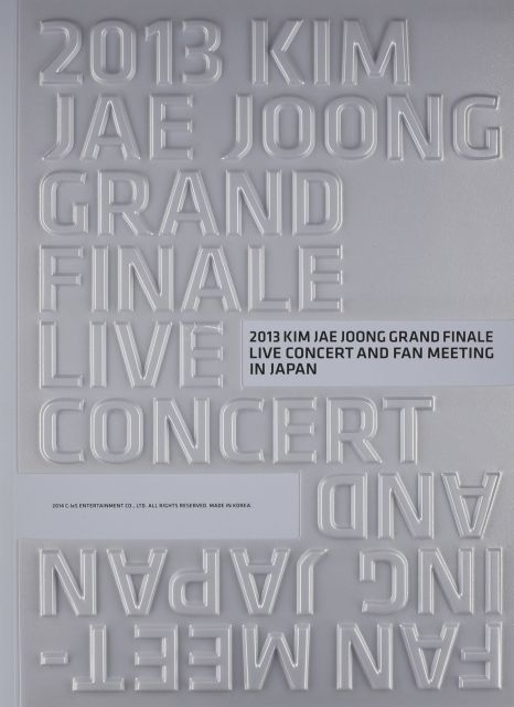 - ジェジュン 2013 Kim Jae Joong Grand Finale Live Concert 韓国盤 DVD