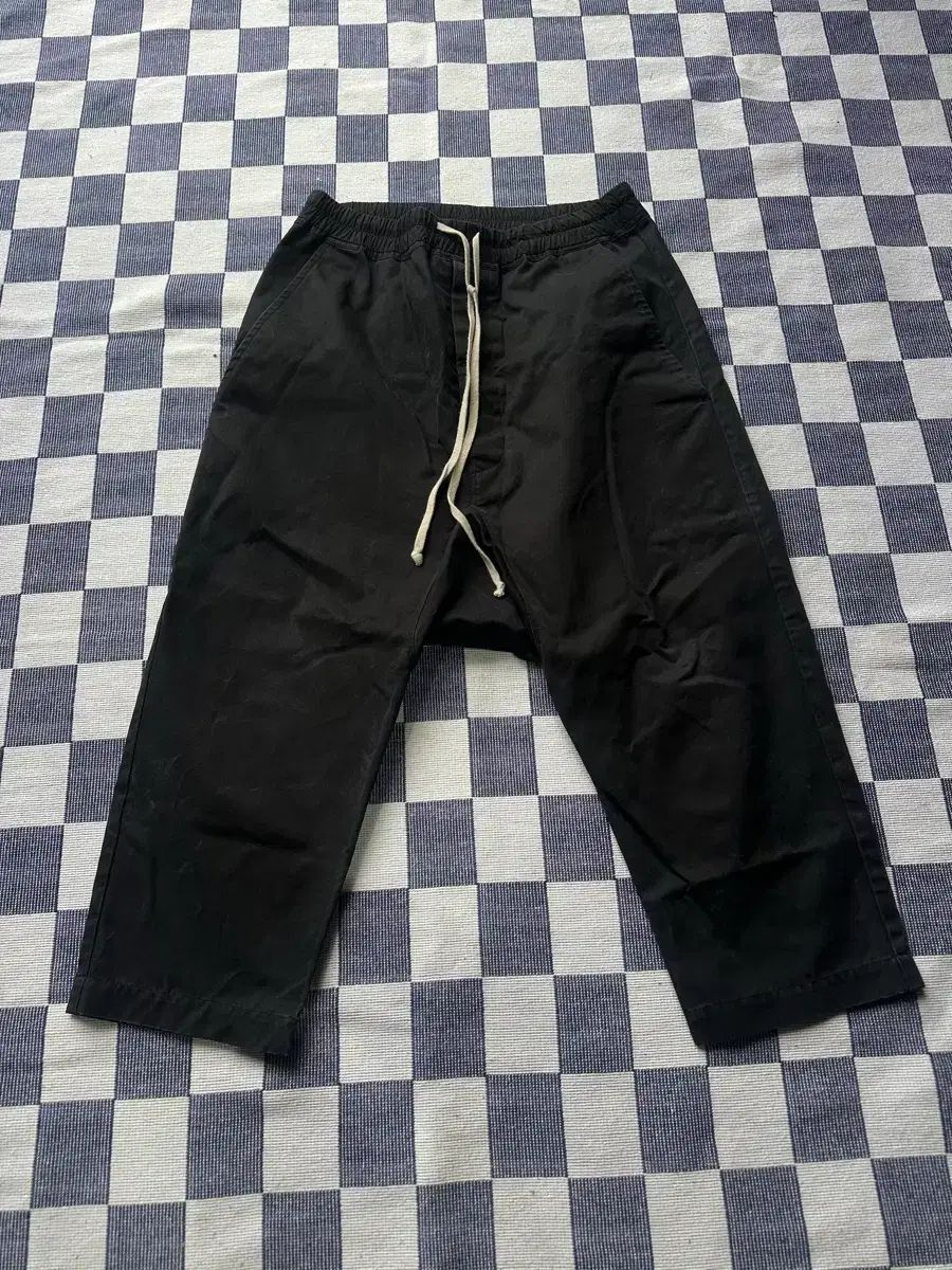 リックオウエンス クロップドバギーパンツ 48