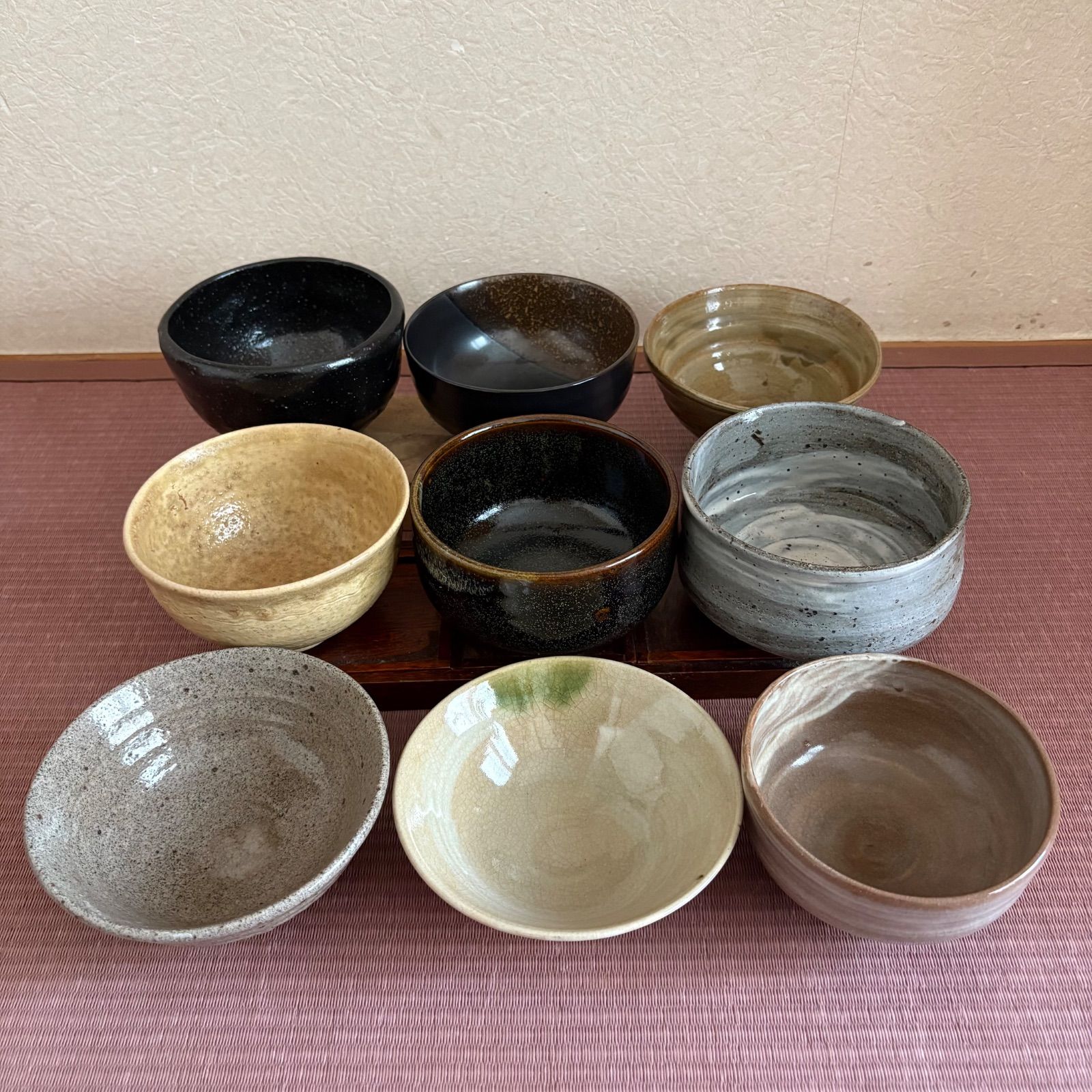 抹茶碗 9点 まとめ売り 茶道具 抹茶碗9個まとめ売り 建水オマケ付き - メルカリ