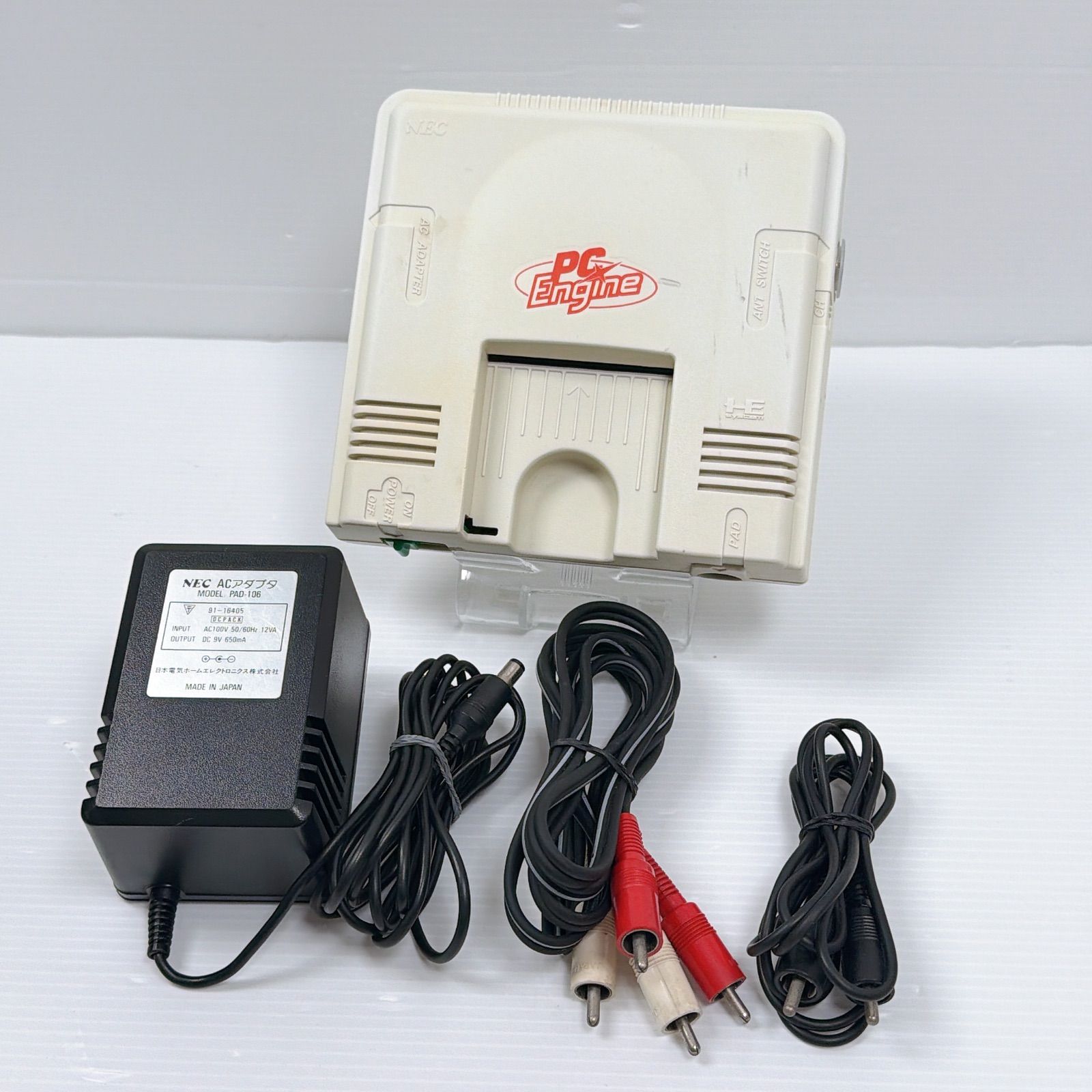 ジャンク品扱い　NEC PCエンジンPI-TG001 コントローラーなし PCエンジン NEC PC Engine ジャンク 動作未確認 PI-TG001 純正AC
