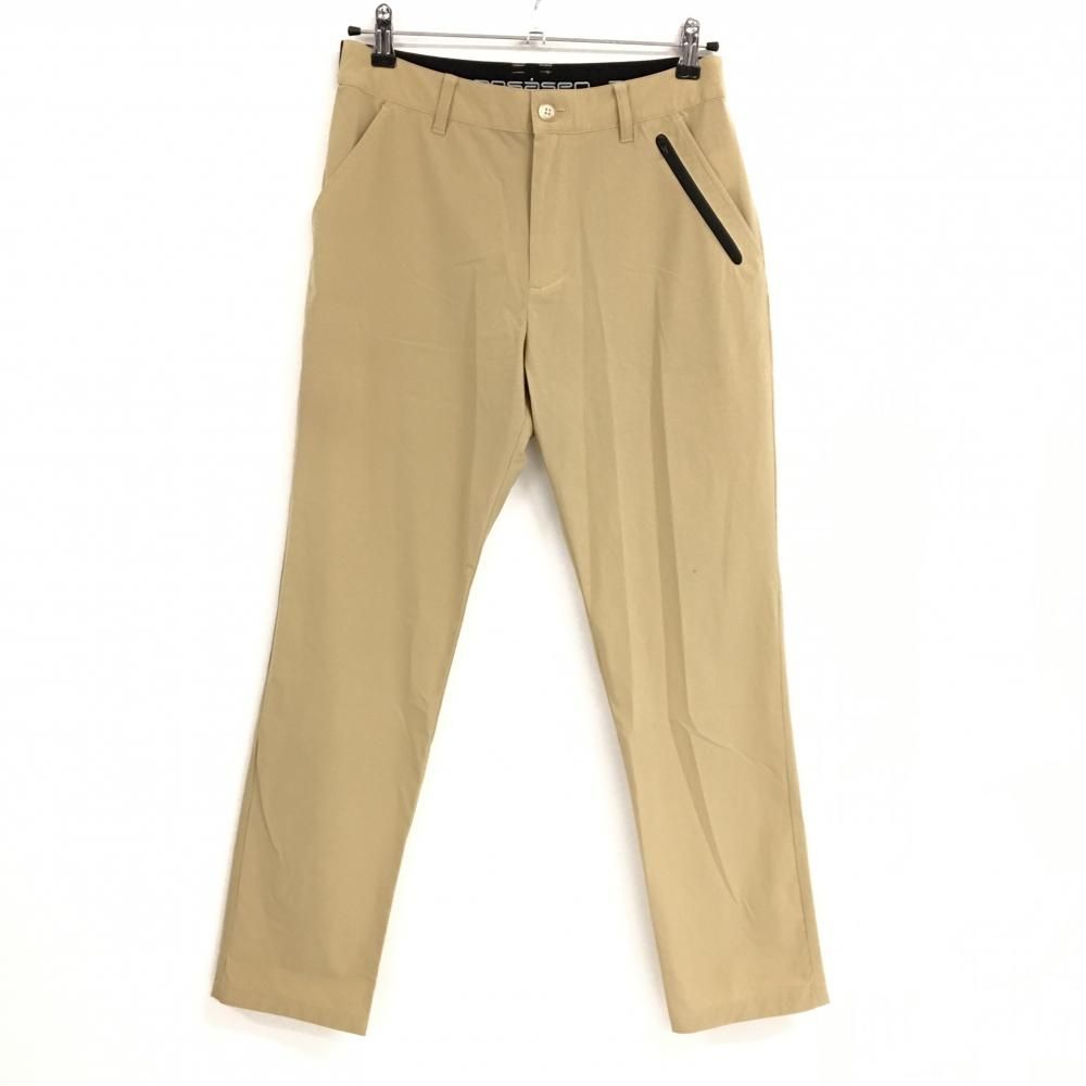 ロサーセン パンツ ベージュ×黒 ウエスト後ろゴム ストレッチ メンズ