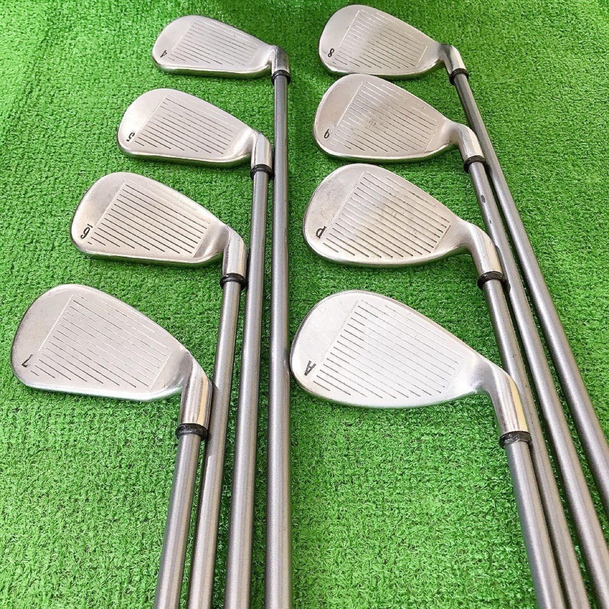 ツ21☆キャロウェイスチールヘッド X-14 8本レフティアイアンセット US