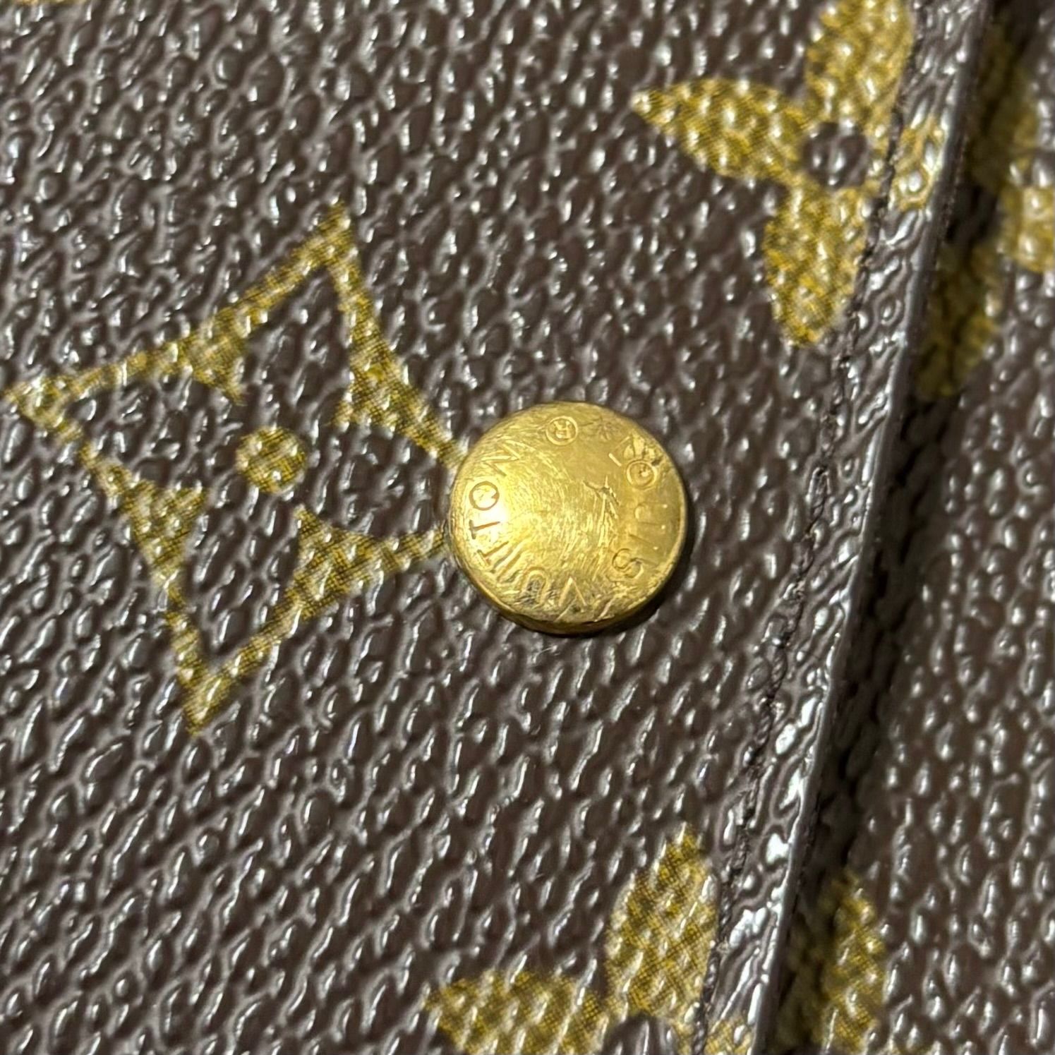 t74 ポルト トレゾール エテュイ パピエ モノグラム 3つ 三つ 折り