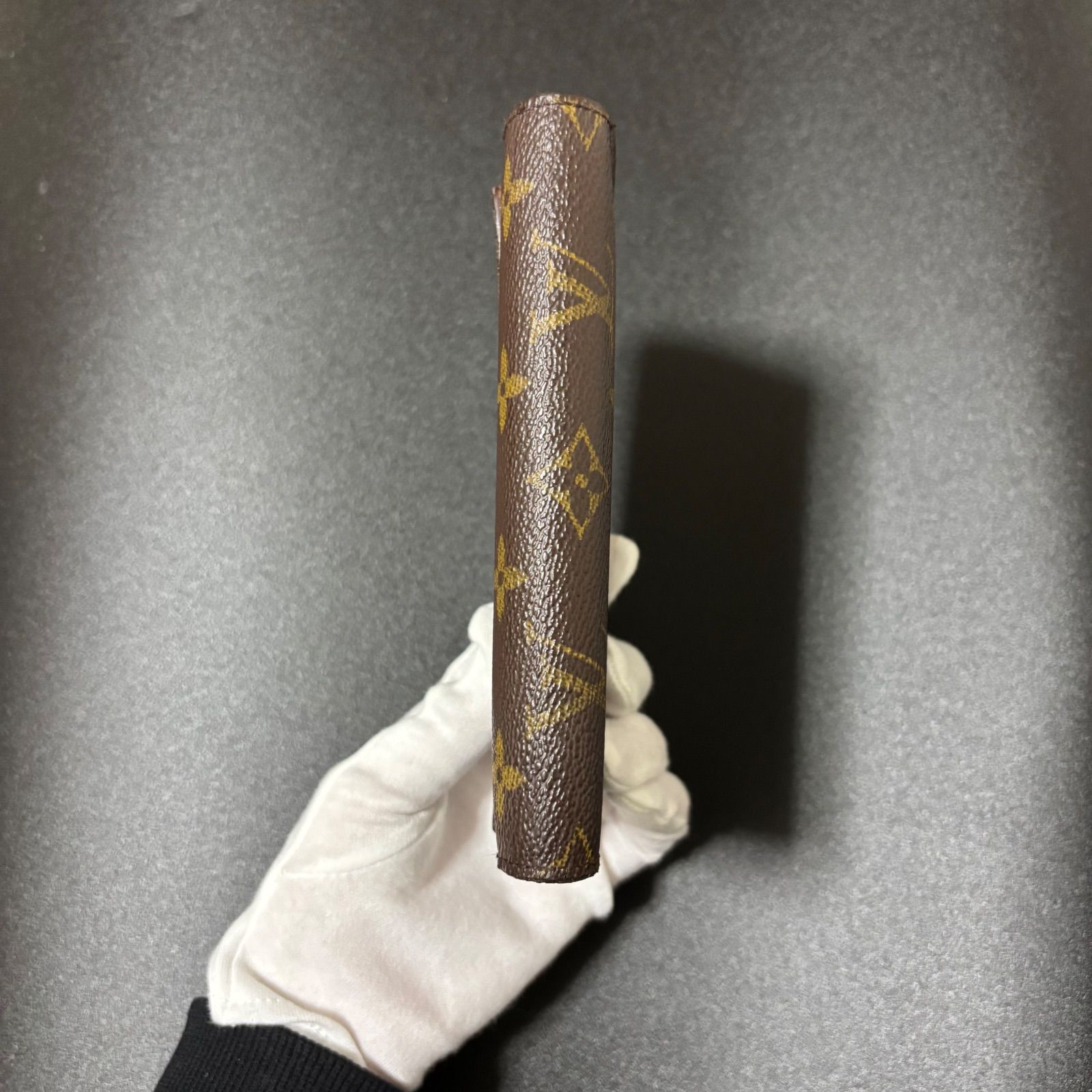 t74 ポルト トレゾール エテュイ パピエ モノグラム 3つ 三つ 折り