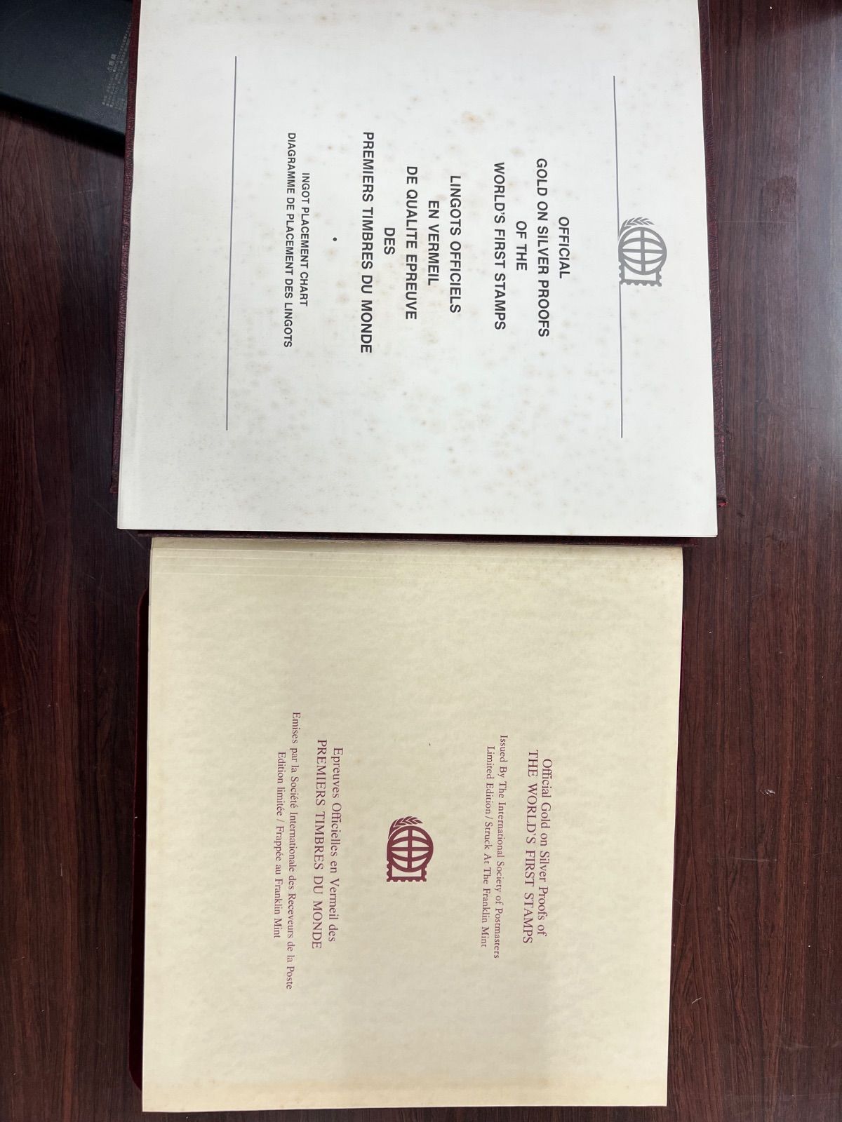 フランクリンミント世界の国々の最初の切手コレクション - メルカリ