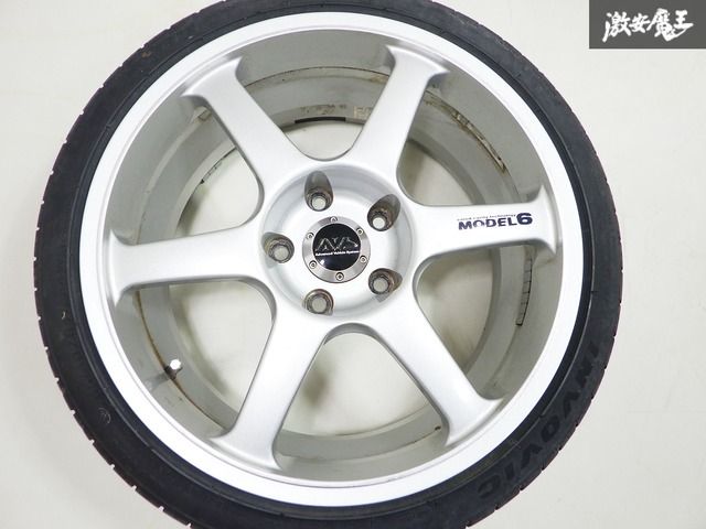 希少！】ヨコハマAVS MODEL6 ホイール 17インチ 8J +40 5穴 PCD114.3