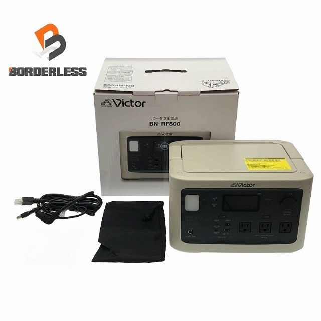♥品 VICTOR ビクター ポータブル電源 BN-RF 800 806 Wh|252 000 mAh モバイルバッテリー アウトドア キャンプ JVCケンウッド115457