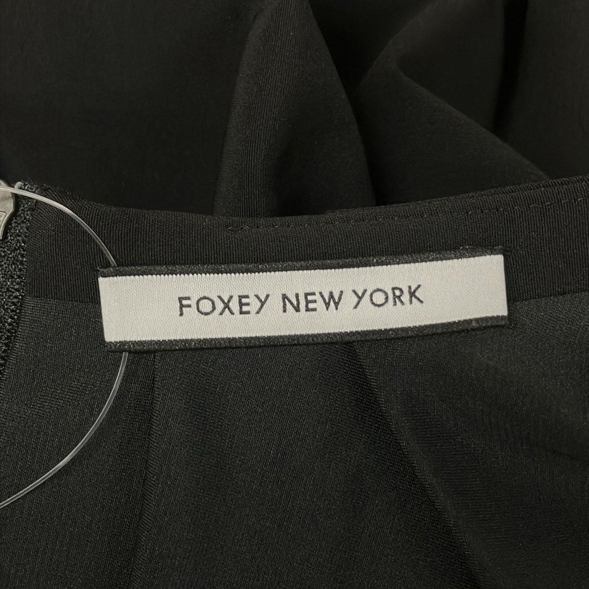 FOXEYNEWYORK スカートサイズ40 ブラック FOXEY NEW YORK(フォクシーニューヨーク) ロングスカート サイズ40 M