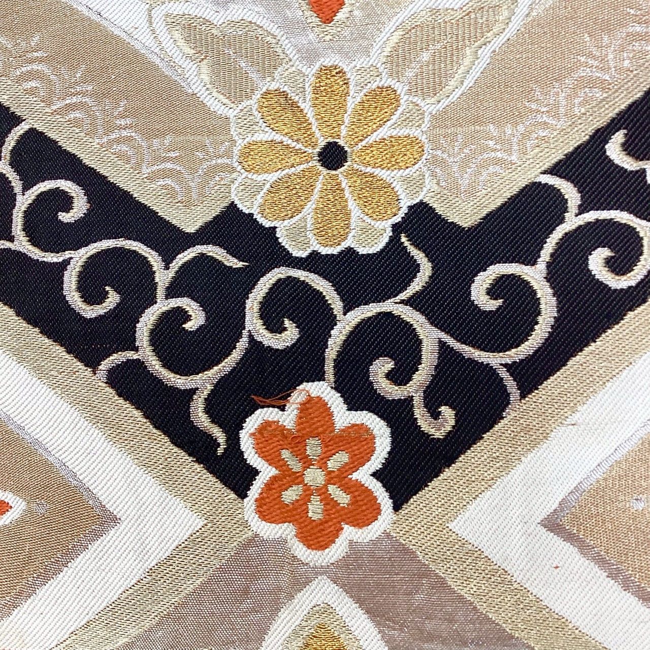 6213］袋帯 花吉祥文様 金彩 六通 正絹 着物 フォーマル - メルカリ