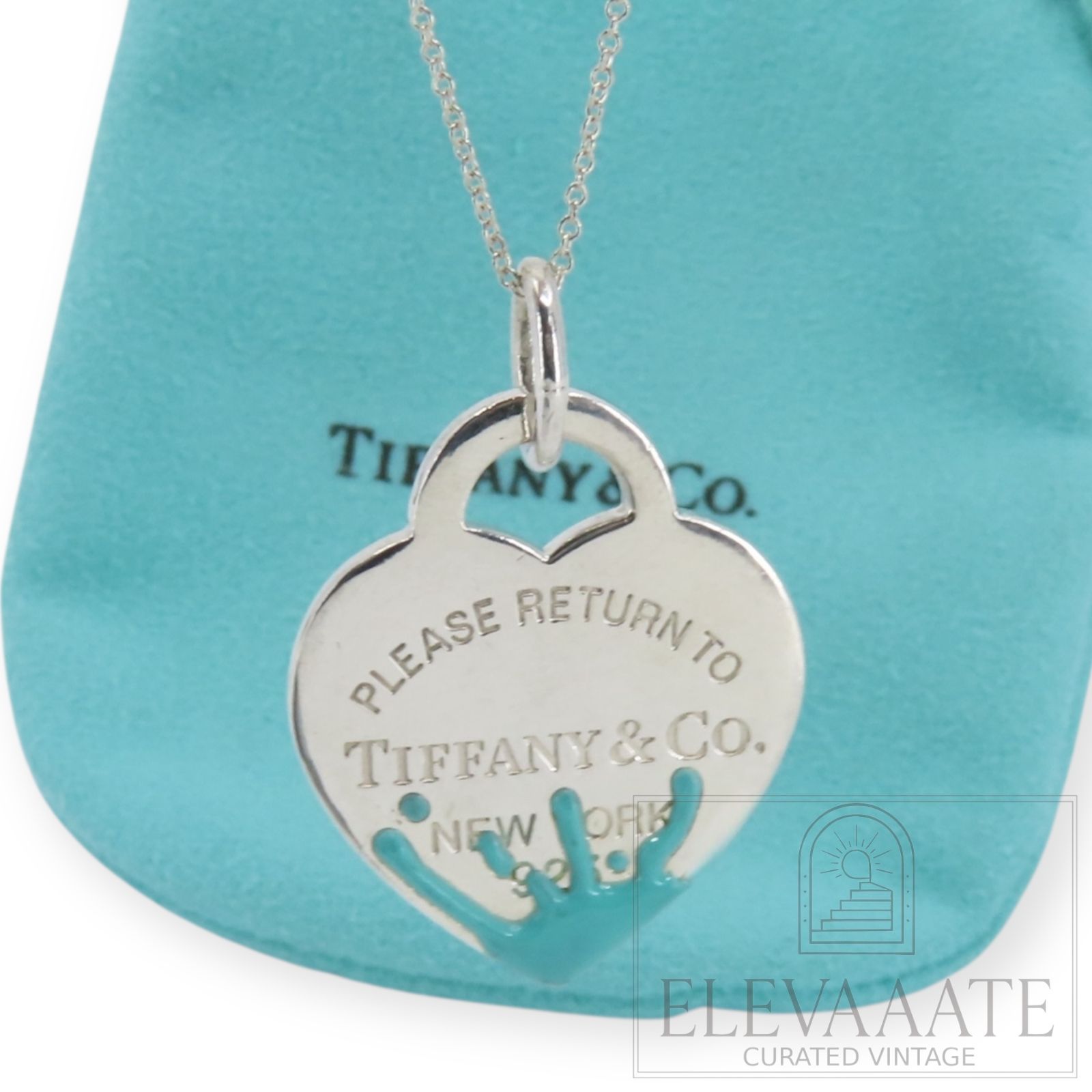 希少 美品 Tiffany&Co. ティファニー リターントゥ ラージ ハート