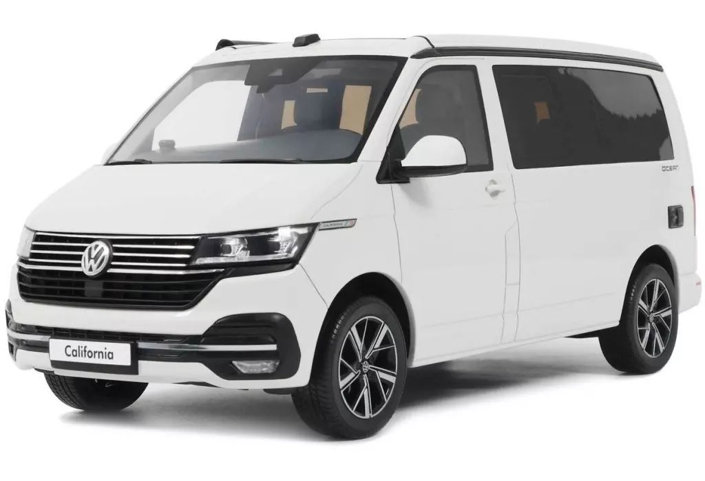 ミニカー 1 18 フォルクスワーゲン T 6.1 カリフォルニア オーシャン 2021 ホワイト OTM 488