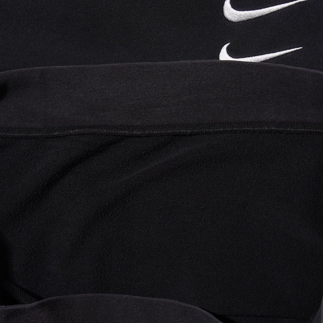 【Y2K古着】ナイキ ビッグスウッシュ プルオーバー L ビッグシルエット ナイキ NIKE ナイロンジャケット L 相当 (表記M) クリーム色 00s ロゴ