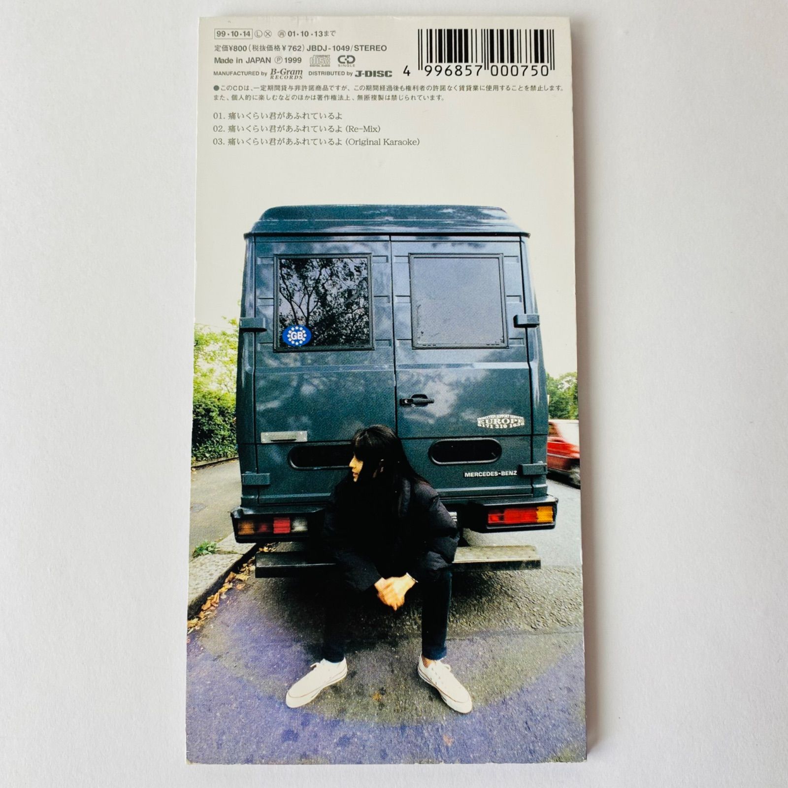 ZARD / 痛いくらい君があふれているよ JBDJ-1049 [N6]【8cmシングルCD