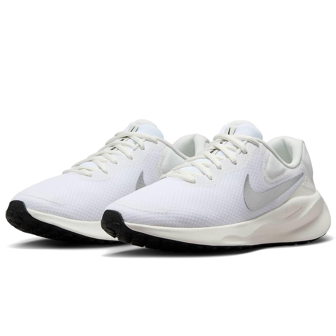 ナイキ レボリューション 7 W Revolution ホワイト セイル ブラック メタリックシルバー FB 2208 101 日本 26 0 cm