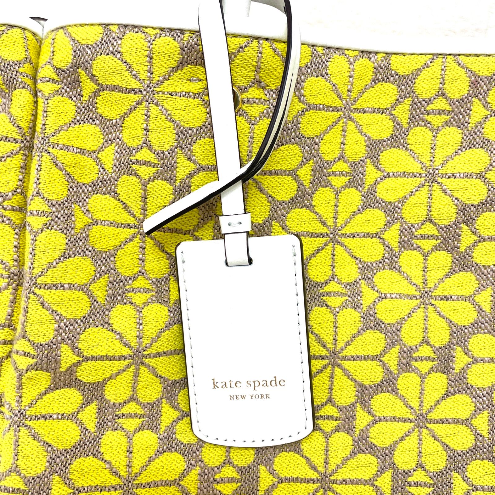 ✨美品✨KATE SPADE ケイトスペード フラワージャガード ミディアム 