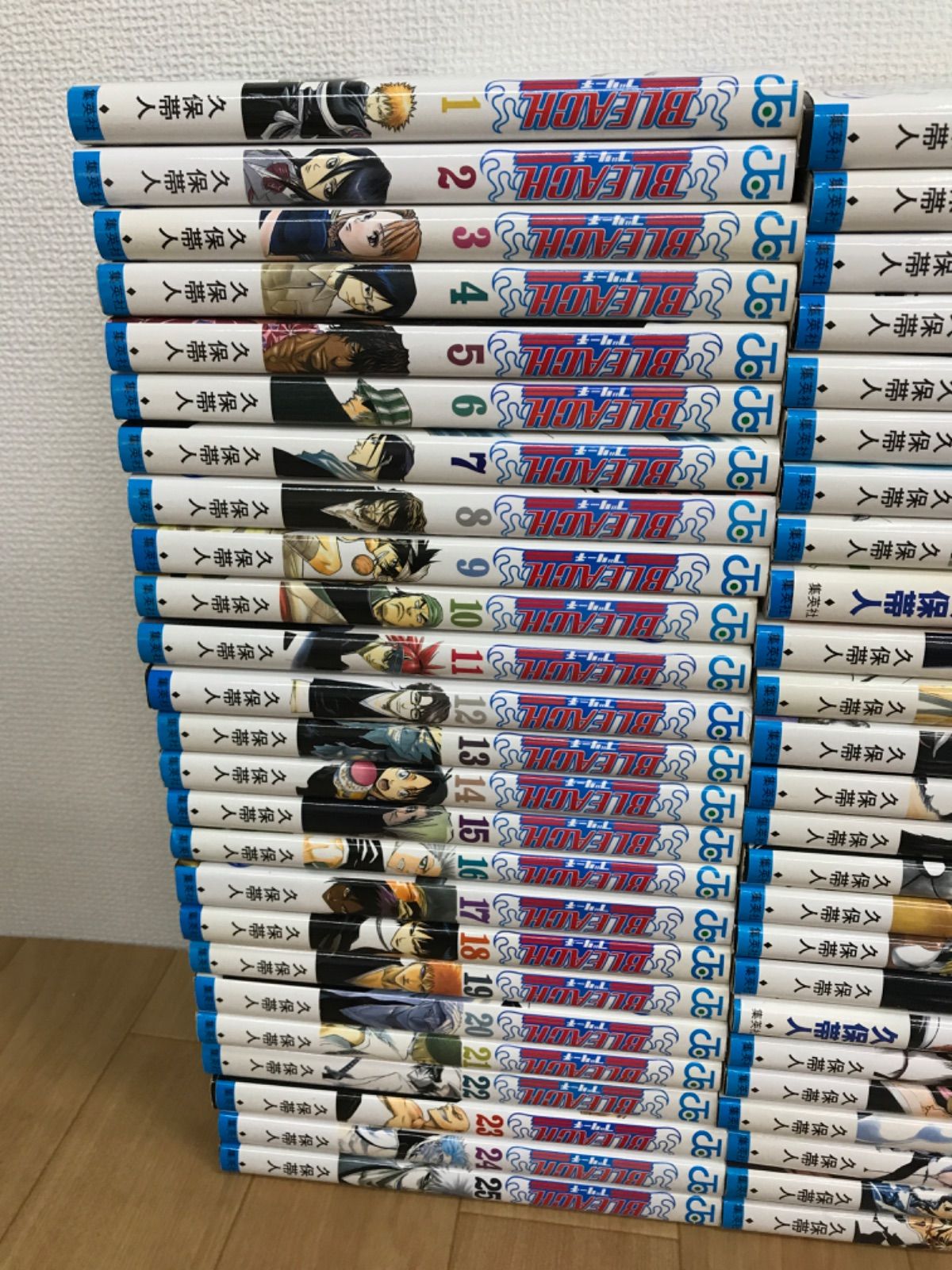 ☆②【未開封5冊】 BLEACH ブリーチ 1～74巻 全巻＋関連書籍4冊 計78冊